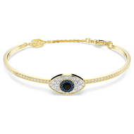 🖤Swarovski🖤(New product)Symbolica "Evil eye" สร้อยข้อมือเพชรสีน้ำเงิน สร้อยข้อมือแฟชั่นผู้หญิงเงิน 9