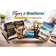 Professional Flyers & Brochures Printing Service