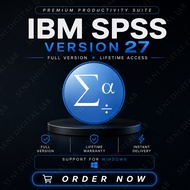 SPSS Statistics 27 - Data Analysis & Business Intelligence Software | Windows (Lifetime Use)