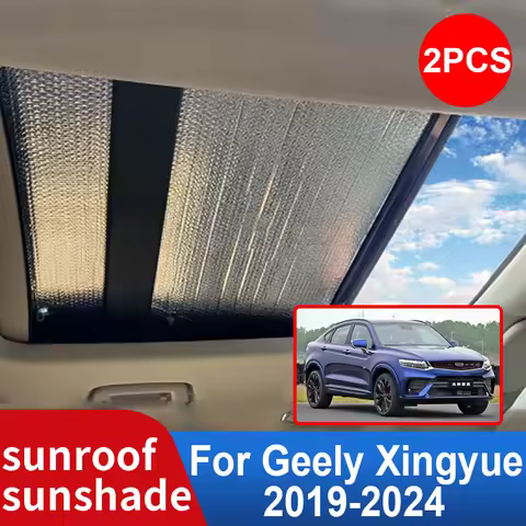 2x Sunroof Sunshade for Geely Xingyue FY11 S Tugella 2024 2023 2022 2021 2020 2019 Car Roof Sunscree