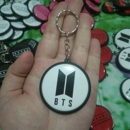 GANTUNGAN BERRYNA - Kpop keychain - BTS keychain BTS logo/ - Bangtanboys keychain