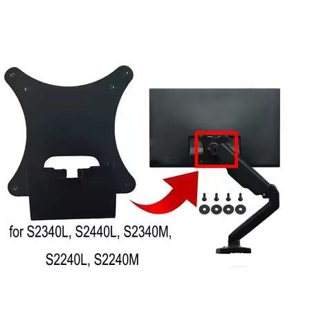 VESA Mount Adapter for Dell S Series S2340M S2240L S2340L S2440L S2240M Monitor Bracket Mounts to St