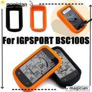 MAG Bike Computer Protective Cover, Soft Shockproof Speedometer Silicone , Durable Non-slip Cycling Odometer  for IGPSPORT BSC100S iGS100S Bike Accessories