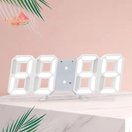 [ECM] Table 3D LED Alarm Clock Date/Temperature For Home Kitchen Offices Clock Decoration Garden Clo