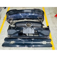 Mercedes Benz CLA w117 facelift amg line bodykit body kit front rear bumper side skirt diffuser SPOI