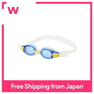 Arena Swimming Goggles for Juniors [Ipon] Blue x Blue Free Size Anti-Darkness (Linon Function) AGL-7100J