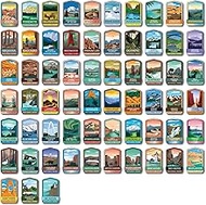 United States Map Fridge Magnets- RV US Individual State-USA Camper Magnet Refrigerator Sticker for 