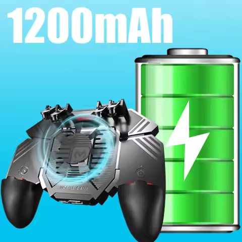 Practical MEMO AK77 Game Trigger Phone Cooler Fan Game Controller Pubg Controller with Fan Pubg Mobi