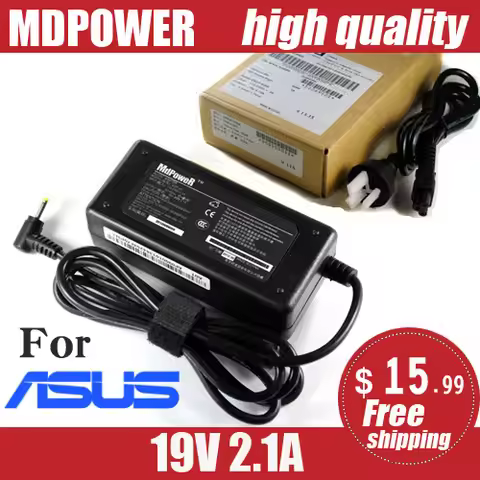 MDPOWER For ASUS EeePC 1101HA 1201HA 1201K notebook laptop power supply power AC adapter charger cor