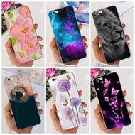 For iPhone 6 6s Casing A1586 A1633 Transparent TPU Shockproof Cover For iPhone 6s Phone Case Fashion Luxury Cute Flowers Love Painted