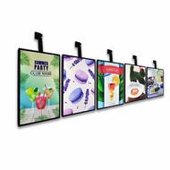 Advertising shop cafe menu display led frame light box restaurant light box