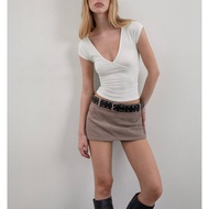 Y2K STYLE JERSEY TOP