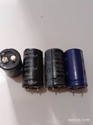 1 PCS ELCO CABUTAN 100UF 450V