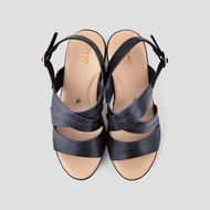 TREND รองเท้าหนัง PU/รองเท้าส้นสูง ส้น 7 CM. รุ่น LUCCA สี BLACK | รองเท้าส้นสูง ผู้หญิง