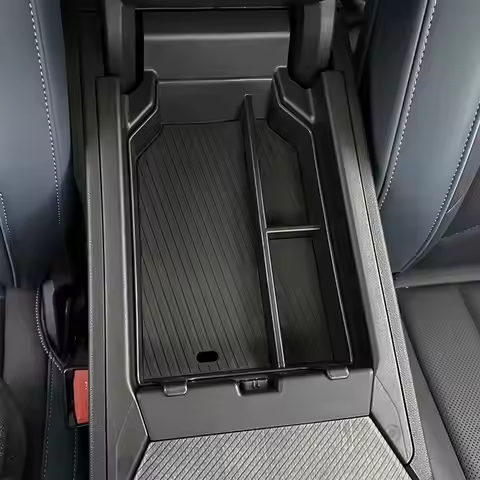 High Quality ABS Central Armrest Storage Box Organozer Tray For BMW X3 G45 2025+ Auto Car Accessorie