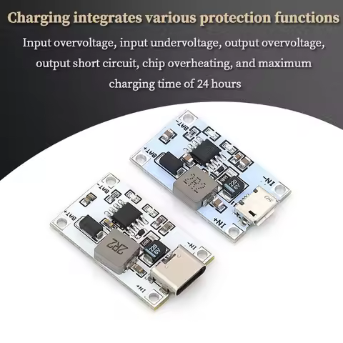 5V 2A Lithium Battery Charger Step Up Protection Board 2S 7.4V 8.4V Boost Power Module Li-Po Li-ion 