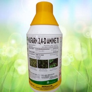 [ORIGINAL] 1L AMINE 70 NUFARM /Racun Rumpai 2,4-D/Keladi agas/Rumpai Herbicide/Setawar/Akar Ruas-rua