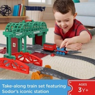 Thomas &amp; Friends Knapford Station Train Set track with 2 in 1 Playset