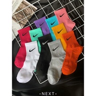 【Ready Stock】High Quality Cotton Socks Stocking Unisex Freeszie Medium Long Fashion Sports Men & Wom