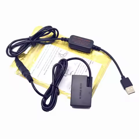 USB Charger Power Bank Cable+LP-E17 DR-E18 Fake Battery for Canon EOS RP 750D Kiss X8i R10 760D T6S 