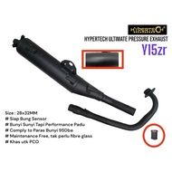 “TERBARU 2024” HYPERTECH ULTIMATE BACK PRESSURE EXHAUST Y15ZR Y16 LC135 RS RSX150 32x35 35x38mm/Back