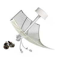 version 9 lte mimo grid parabolic outdoor antenna 2G 3G 4G 5G 2x30dbi 698mhz-6000MHZ grid antenna fo