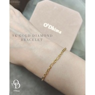 O'Dhima Diamond Bracelet 9k Gold (9OW0005)