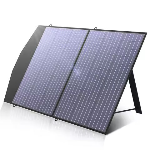 ALLPOWERS 60 100 140W Solarpanel for Jackery / BLUETTI / ECOFLOW Portable Powerstation , Foldable So