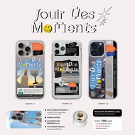 [DUALGUARD เคสใส 2 ชั้น ] JOUIR DES MOMENTS + FREE GRIPTOK เคสขอบใส 2 ชั้น กันกระแทก