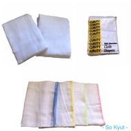 So Kyut Curity Cloth Diaper Lampin 36”x16”
