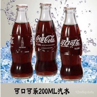 【Ensure quality】Coca-Cola Glass Bottle200ml*6Bottle Cola Sprite Fanta Summer Soda Drinks