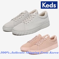 [KEDS KOREA] 100％ Authentic Women Allie Leather Grit Foxing Sneakers  Korean Fashion