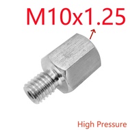 อะแดปเตอร์ลดแรงดันสูง M10x1.25 ตัวเมียเป็น M6 M8 M10 M12 M14 / 1/8" 1/4" BSP ตัวผู้