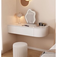  Makeup Table Dressing Table Meja Solek Wall-Mounted Dresser Storage Cabinet Hanging Makeup Table Cr