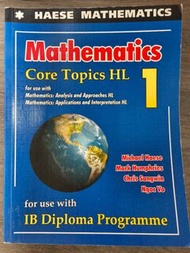 IB Haese Mathematics (Core Topics HL) Book 1