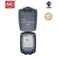 MK 86486 Masterseal Compact 13A IP66 Weatherproof Switch Socket GREY