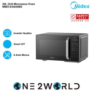Midea MMO-EG930MX 30L 2-in-1Grill Microwave Oven 900W Smart Inverter Grill Microwave Oven 6 Auto Menus