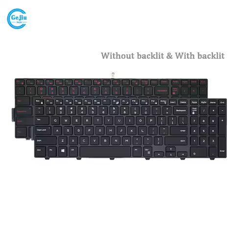 New Original Laptop Keyboard For Dell 15R 3541 3542 3543 3558 5543 5545 5547 7559 7557 Without Backl