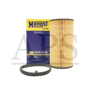 (E27H D125) Hengst Oil Filter AUDI A3(8P1)2.0(04-08)A4(B7)2.0 OIL FILTER (06D 115 466)