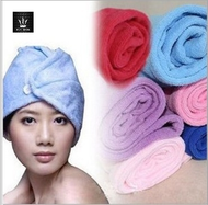 JUN-22 ผ้าคลุมผมแห้งไว ดูดซับน้ำได้ดี มี 6 สี