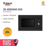 Rubine 28L Microwave Oven With Grill RMO-OREO-28BL