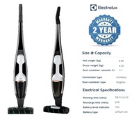 ELECTROLUX PQ92-3SBWF 25.2V Pure Q9 PowerPro self-standing handstick vacuum cleaner