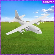 [Wenodxa] Transport Plane model C130 Aircraft Toy Airplane Model 4D for Collection Gift