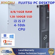 Used PC Desktop Fujitsu FMVD21001 CPU: i5-6500 3.20 GHz Memory: 8GB HDD: 500GB Built-in DVD Drive