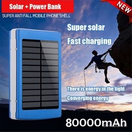 80000mAh Power  Large Capacity Portable one Charger LED Digital Display Outdoor Travel for MI S.amsung 1phone Power