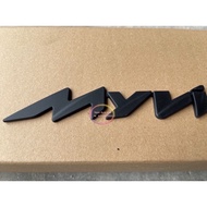 MYVI 2018EMBLEM WORDING BLACK LOGO BALCK EMBLEM MATTE BLACK LOGO CAR EMBLEM