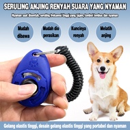 TOMBOL Clicker Pet Dog Clicker 2-in-1 Cat Dog Training Sound Trainer Communication Button Pet