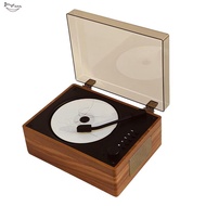 Retro CD Player Rechargeable Support CD BT USB 3.5mm AUX Portable CD Player Bluetooth-Compatible 5.0