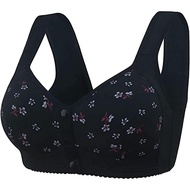 Universal Front Closure Bra Postoperative Bra Mastectomy Bra with Chest Pocket Top Underwear for Mid