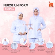 [ FEMALE ] NURSE UNIFORM / PAKAIAN JURURAWAT | IR APPAREL